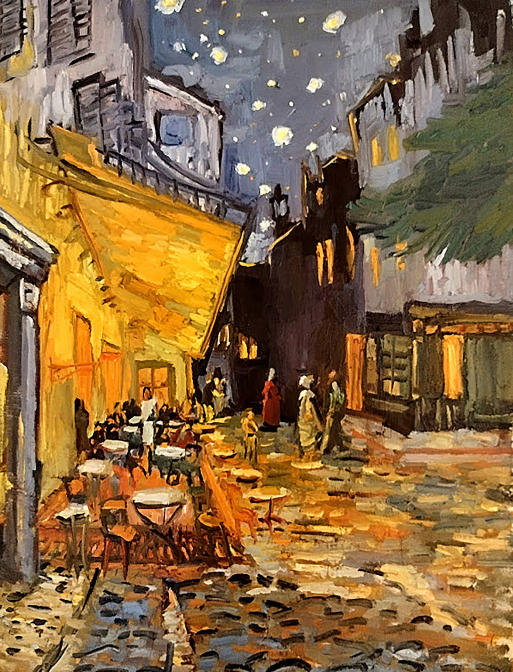 Cafe Terrace at Night after Vincent Van Gogh